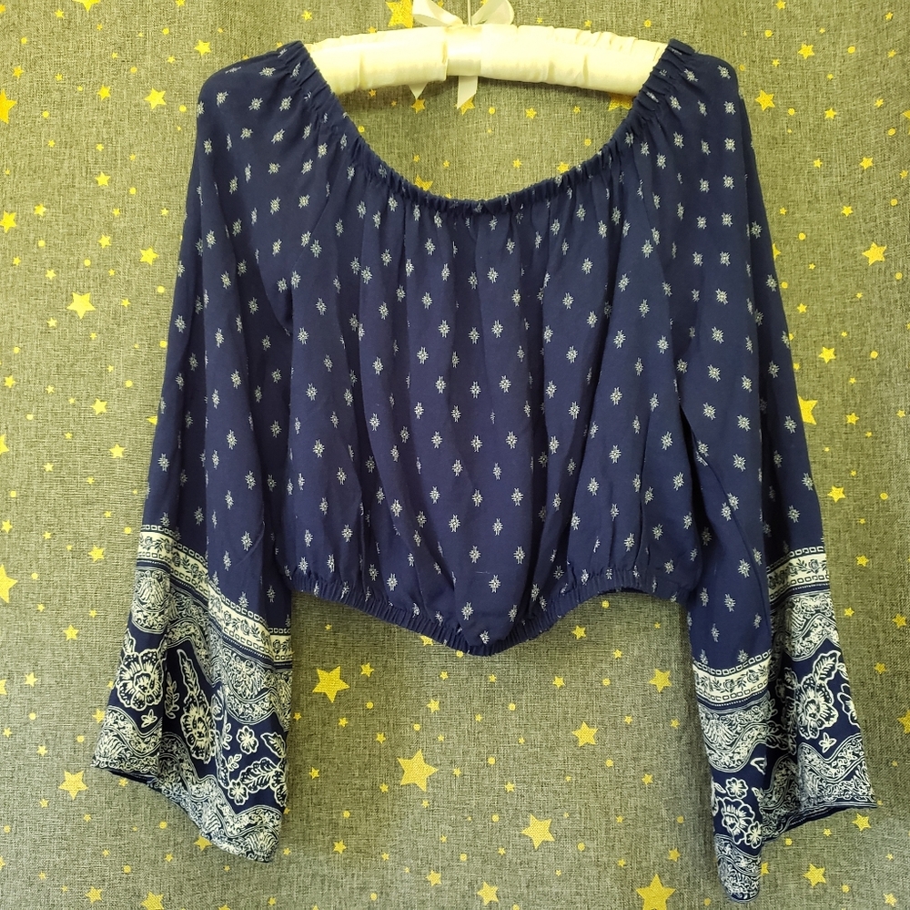 NWT Boho Belly Shirt